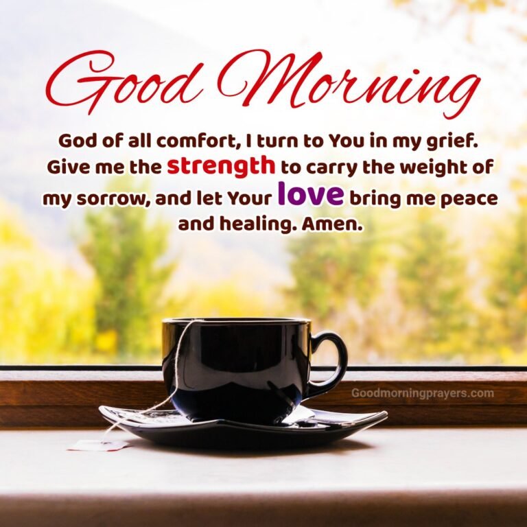 Morning Prayer for Strength: Empower Your Day with Faith - Good Morning ...