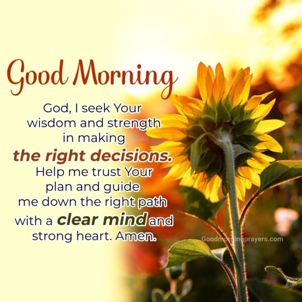 Morning Prayer for Strength: Empower Your Day with Faith - Good Morning ...