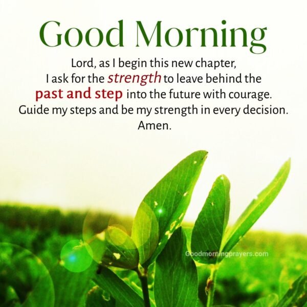 Morning Prayer for Strength: Empower Your Day with Faith - Good Morning ...