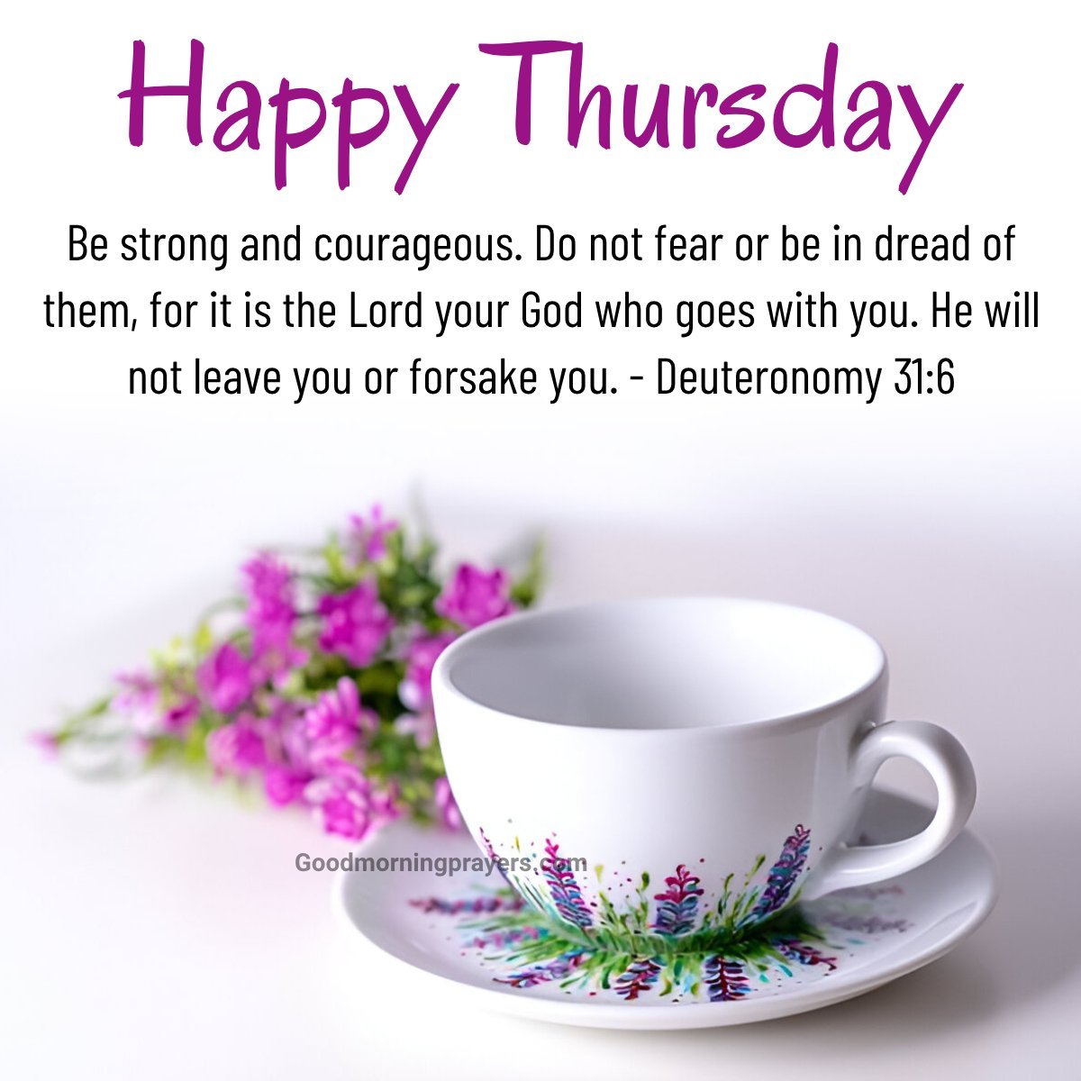 Inspiring Thursday Morning Bible Verses