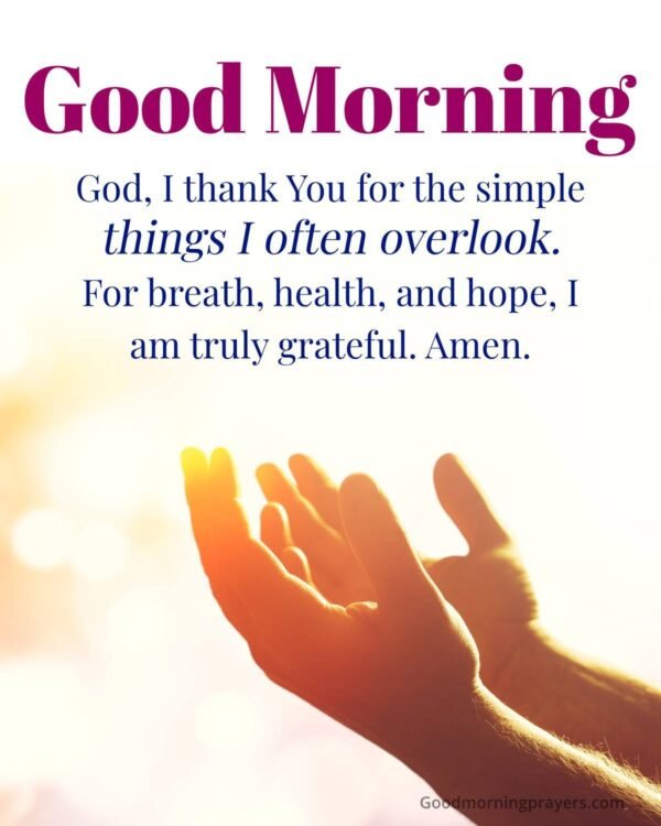 Blessed to Wake Up: Thank You God Morning Prayers and Images - Good ...