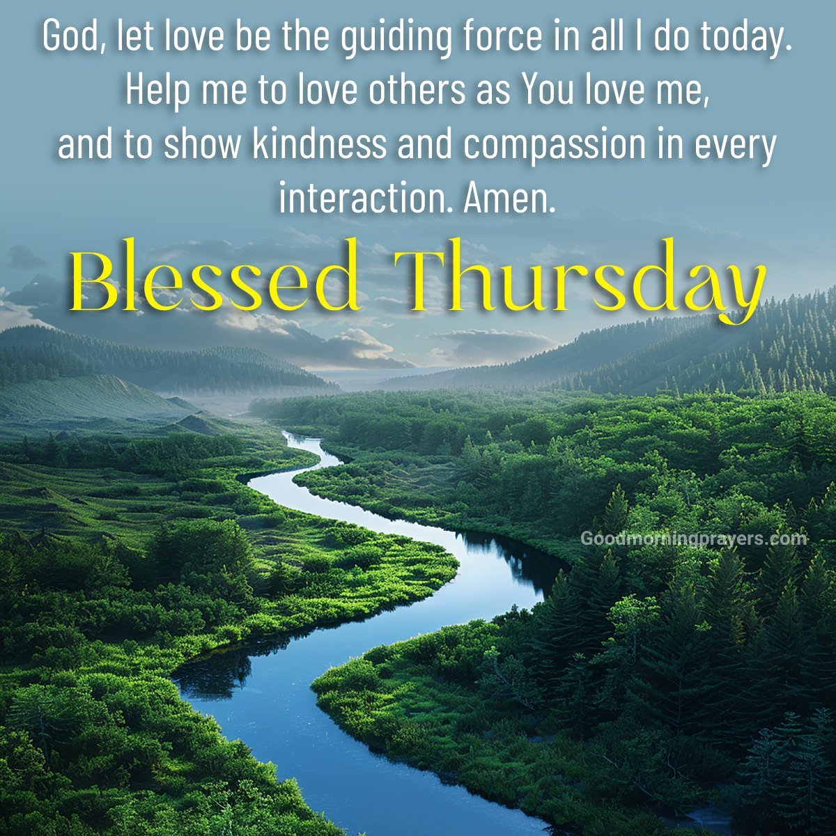 Peaceful Thursday Morning Prayer