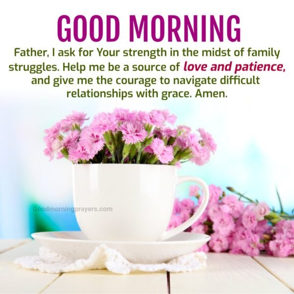 Morning Prayer for Strength: Empower Your Day with Faith - Good Morning ...