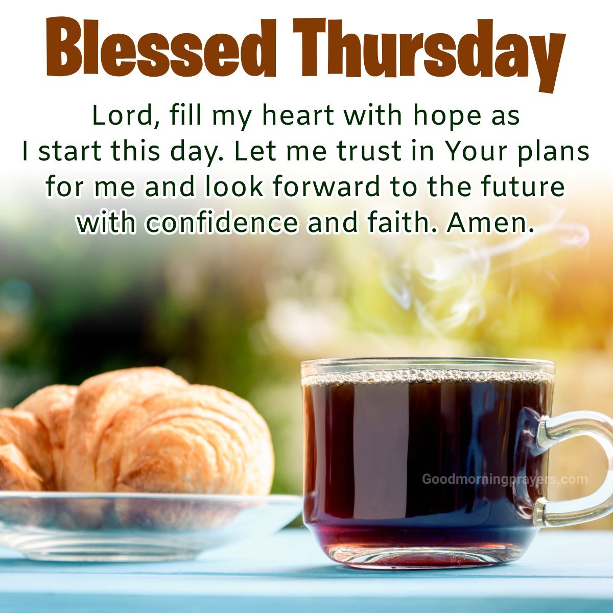 Uplifting Thursday Prayer To Begin The Day