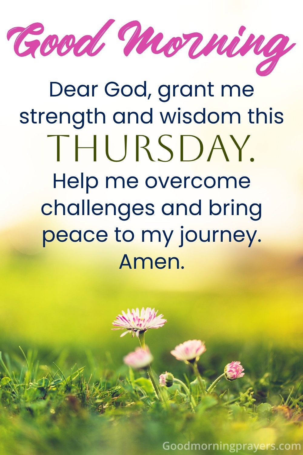 Good Morning Thursday Prayers Image