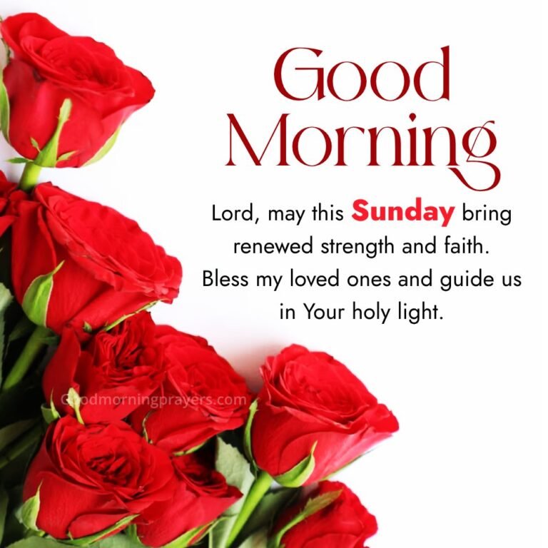 Sunday Prayers and Bible Verses with Good Morning GIFs for a Peaceful ...