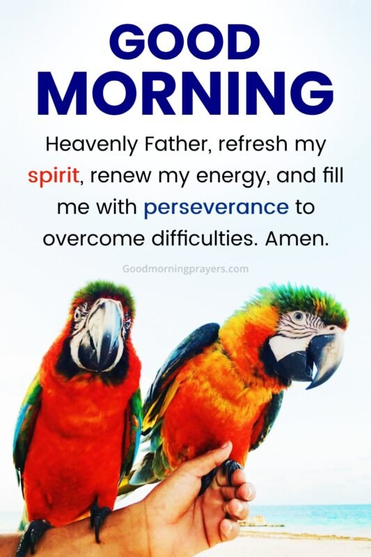 Morning Prayer for Strength: Empower Your Day with Faith - Good Morning ...